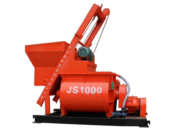 四川JS1000EA双卧轴强制搅拌机
