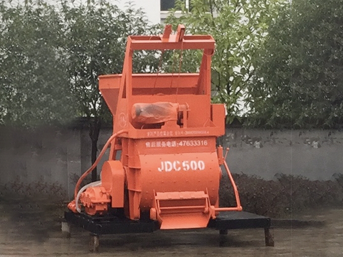 JDC500单卧轴强制式搅拌机